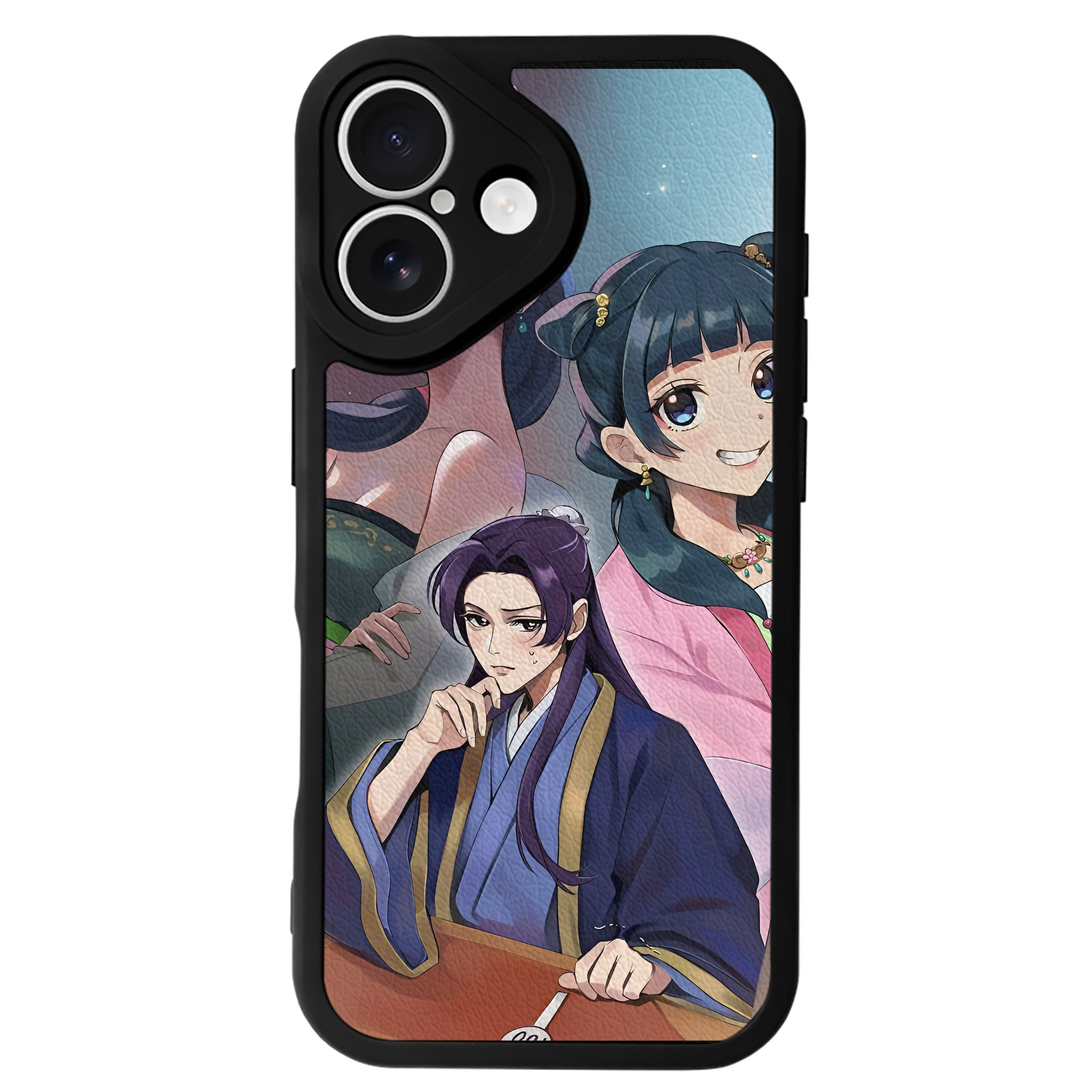 薬屋のひとりごと The Apothecary Diaries 【iPhone 16シリーズ対応】シリコンスマホケース（レザー調） 材質：シリコン